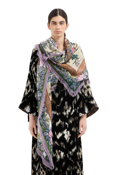 ALOEUW Skarf Silk 135 X 195-ACCESSORIES-Pierre Louis Mascia-Debs Boutique